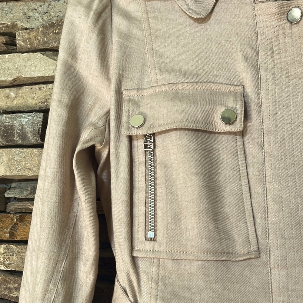 Unique Veronica Beard Moto style jacket - Picture 3 of 8
